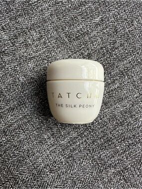 Tatcha The Silk Peony Line Smoothing Eye Cream Mini 3ml / 0.10 fl. oz. Used 1x
